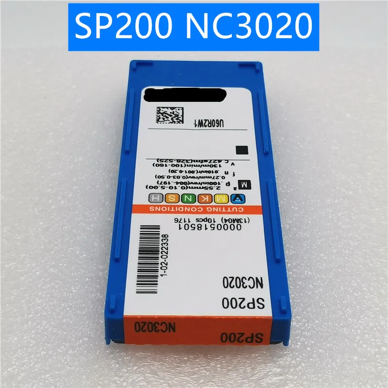 

100PCS SP200 NC3020 Carbide Insert Turning Tool Turning Milling Cutter CNC Cutting Tool Slot Cutting