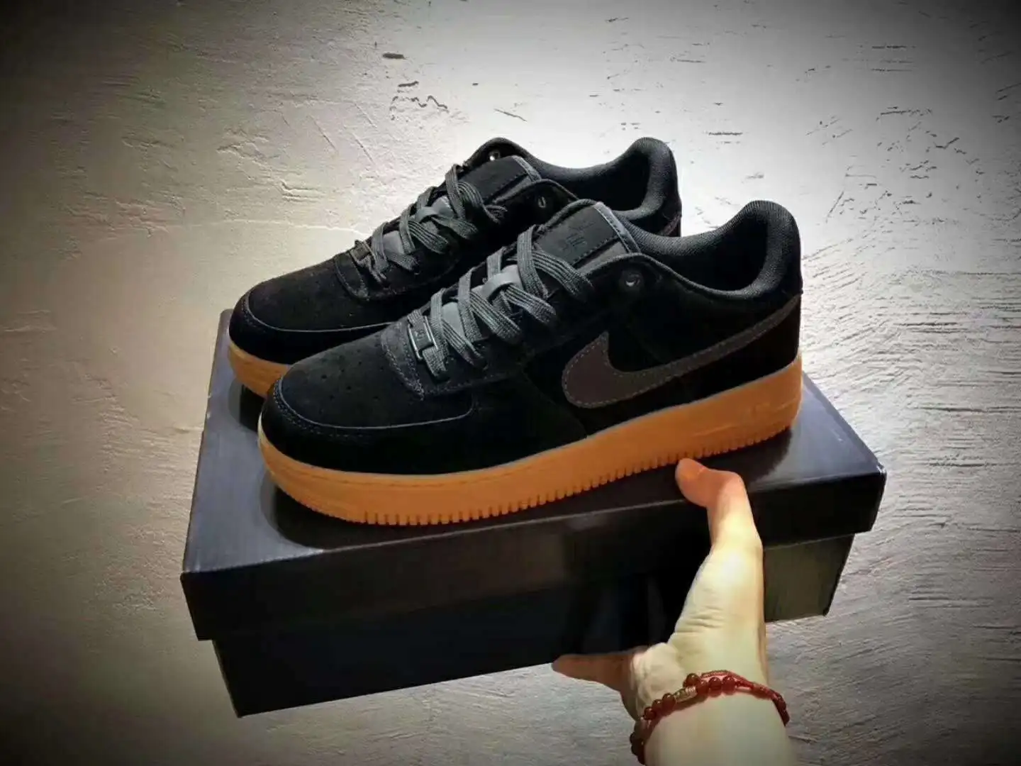 photo color Air Force 1 One Low 07 Lv8 Utility черно-белая женская и мужская Обувь Af1 кроссовки - Цвет: photo color