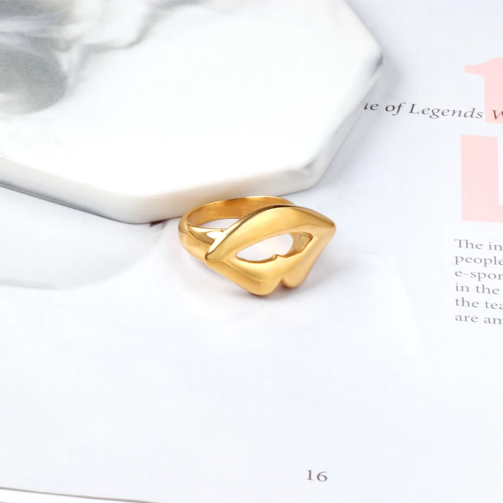 Stainless Steel Ring for finger ring stainless steel ring gold color ring gold color rings