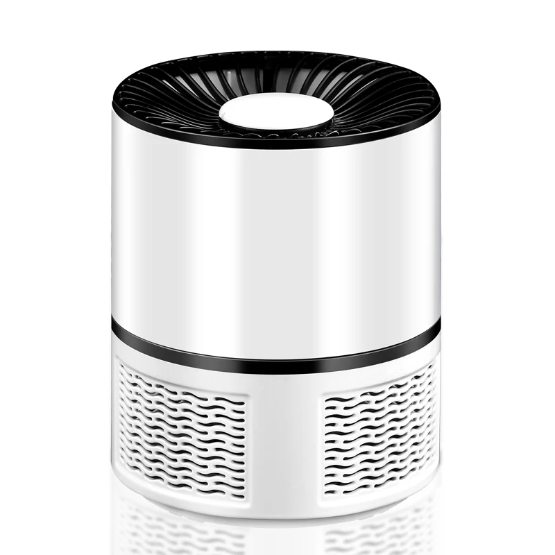 White Электрическая лампа от комаров, Usb, Против мух, Zapper, светодиодная ловушка для дома, для борьбы с вредителями, москитная убийца, лето - Цвет: White