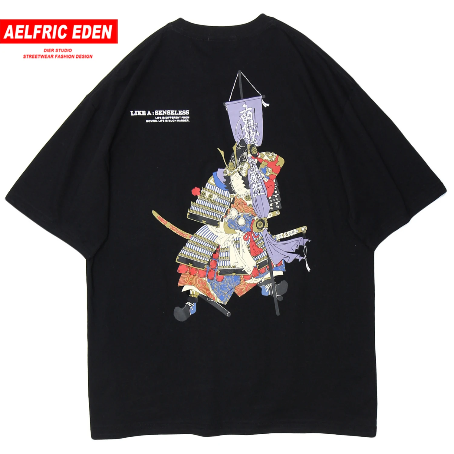 Мужская футболка с короткими рукавами Aelfric Eden Повседневная хлопковая Футболка в