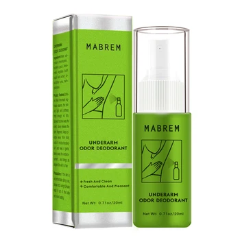 

20ml Body Odor Deodorant Water Spray Underarm Sweat Deodorization Removes Sweat Deodor Armpit Odor Lasting Aroma