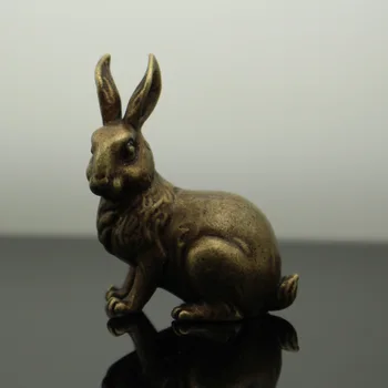 

Zodiac Rabbit Domestic Ornaments Brass Retro Retro Stall Supply of Goods Hot Selling Wandering Peddler Stall Profits Product