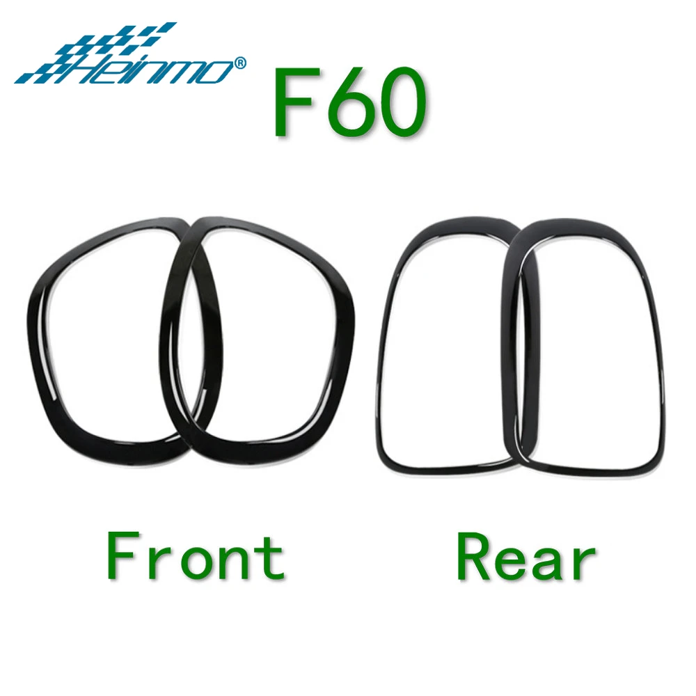 For MINI Cooper Accessories Car Headlight Head Lamp Sticker for MINI Cooper F60 Car Tail Lamp Frame Cover Stickers for MINI F60