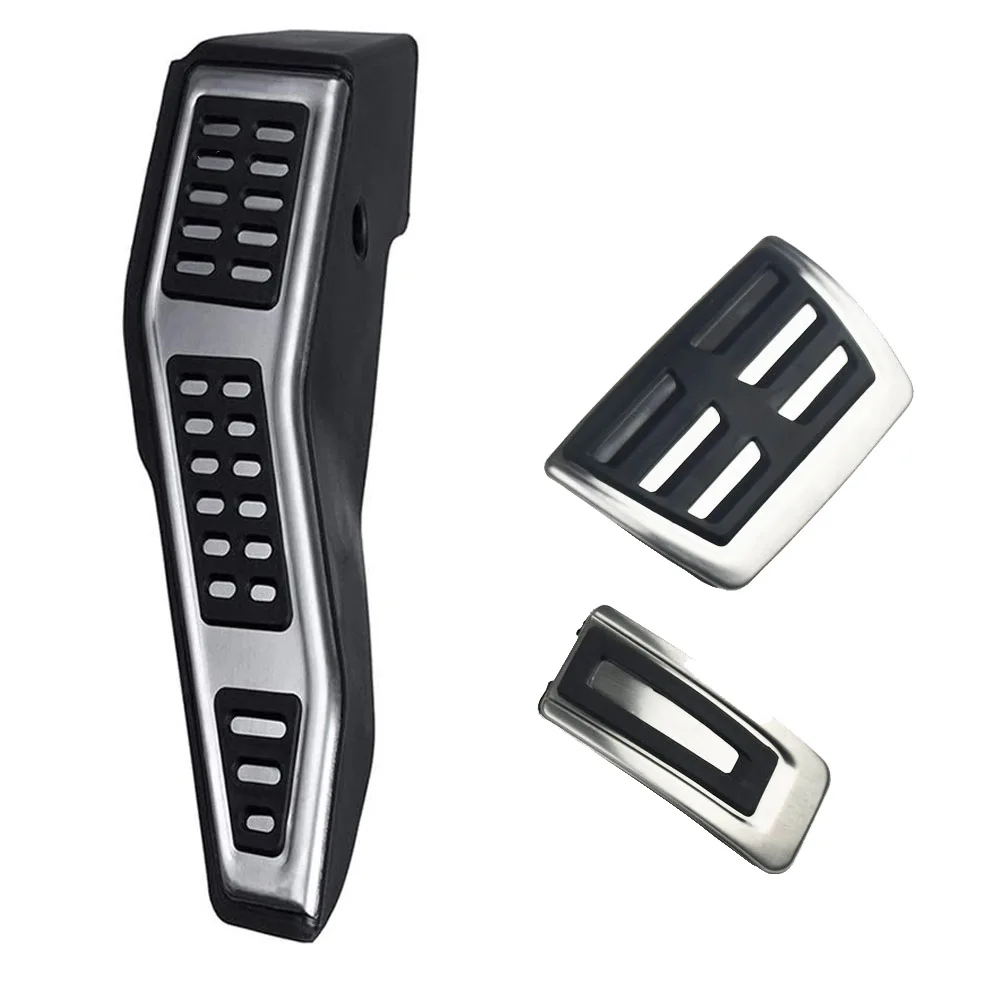 RHD Car styling Sport Fuel Brake Dead Pedal Cover Set DSG for Audi A3 S3 RS3 2013-for vw Golf MK7 VII