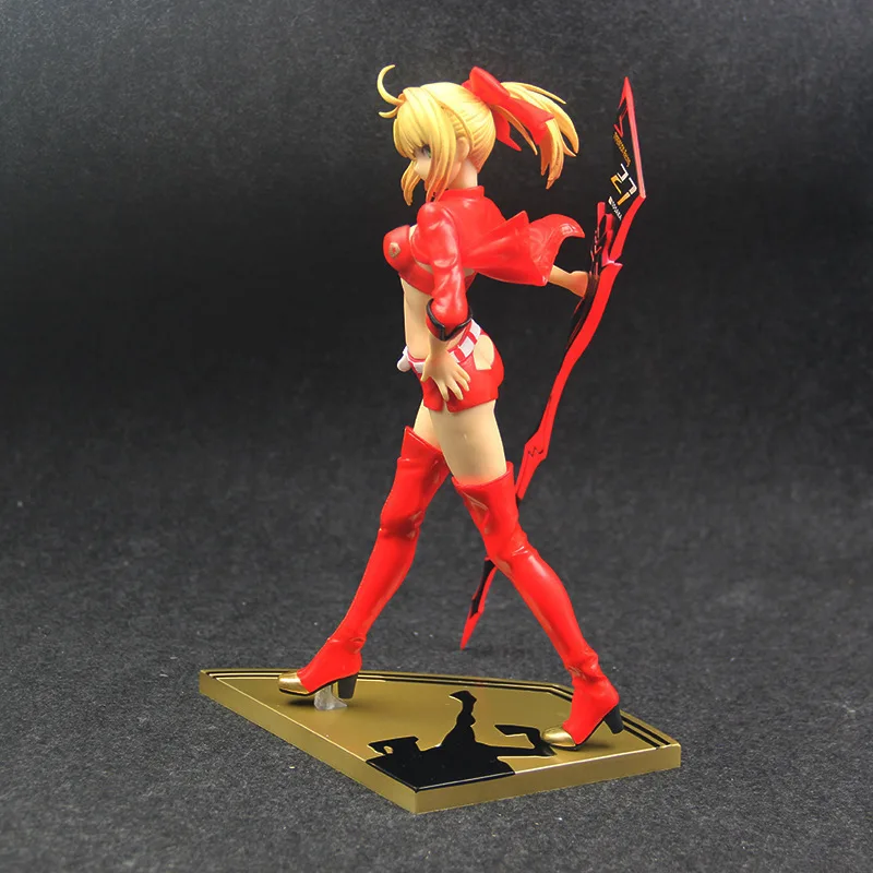 nero claudius fate saber EXTRA red Racing suits nero figure fate stay night(3)
