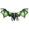 Adult Boy and Girl Kids Halloween Decoration Carnival Party Animal Costume Dragon Cosplay Masquerade Face Mask and Wings ► Photo 3/6