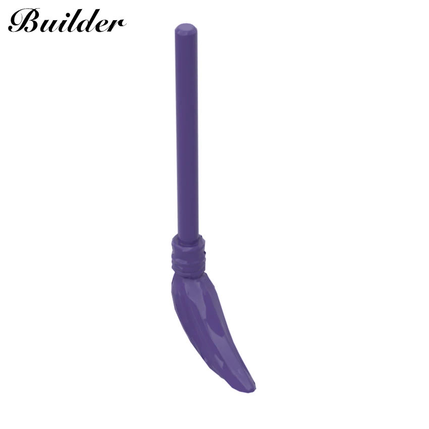리틀 빌더 4332 빌딩 블록 부품 10pcs 빗자루 DIY 조립 교육 입자 MOC 완구 어린이를위한