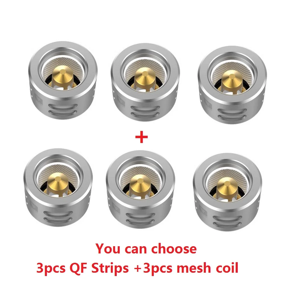 3 шт. Vaporesso SKRR замена катушки W/QF полосы 0.15ohm и QF сетки 0.2ohm электронная сигарета Vape катушка для Люкс TC комплект/SKRR танк