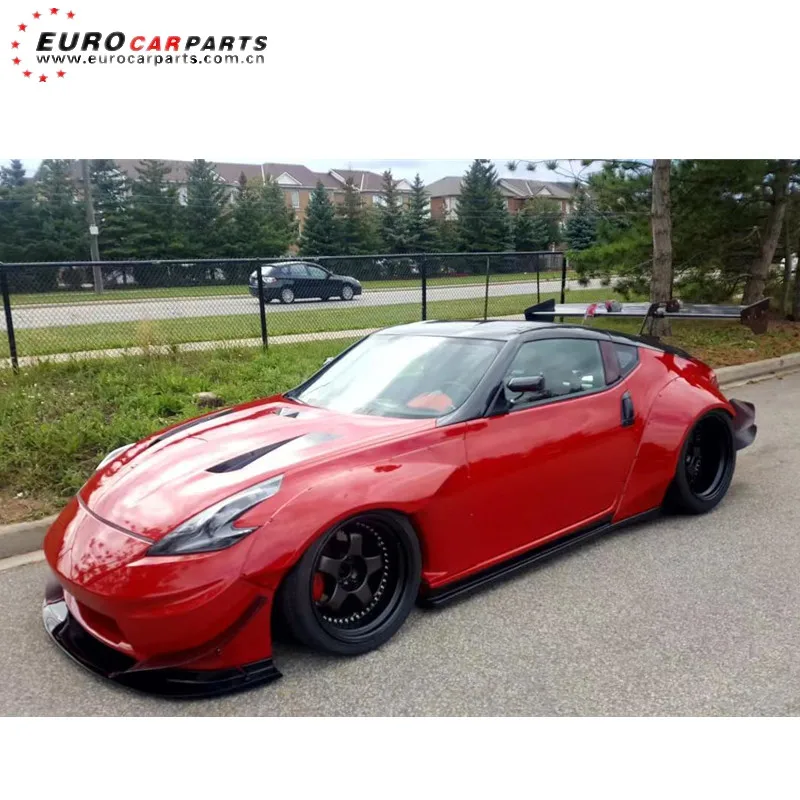 

370z заднее крыло для NS 370Z купе LB Стиль углеродного волокна задний спойлер