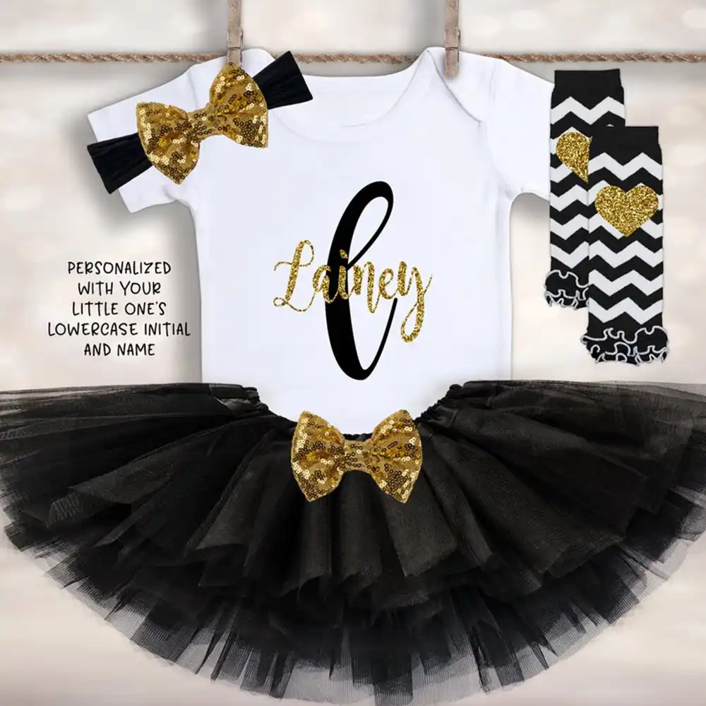 baby girl monogrammed outfits
