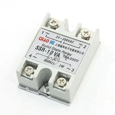 

SSR-10VA 10A Resistance Regulator Solid State Relay 500Kohm