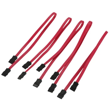 

5x 18inch Serial ATA SATA RAID Data HDD Hard Drive Disk Signal Male to M Cable