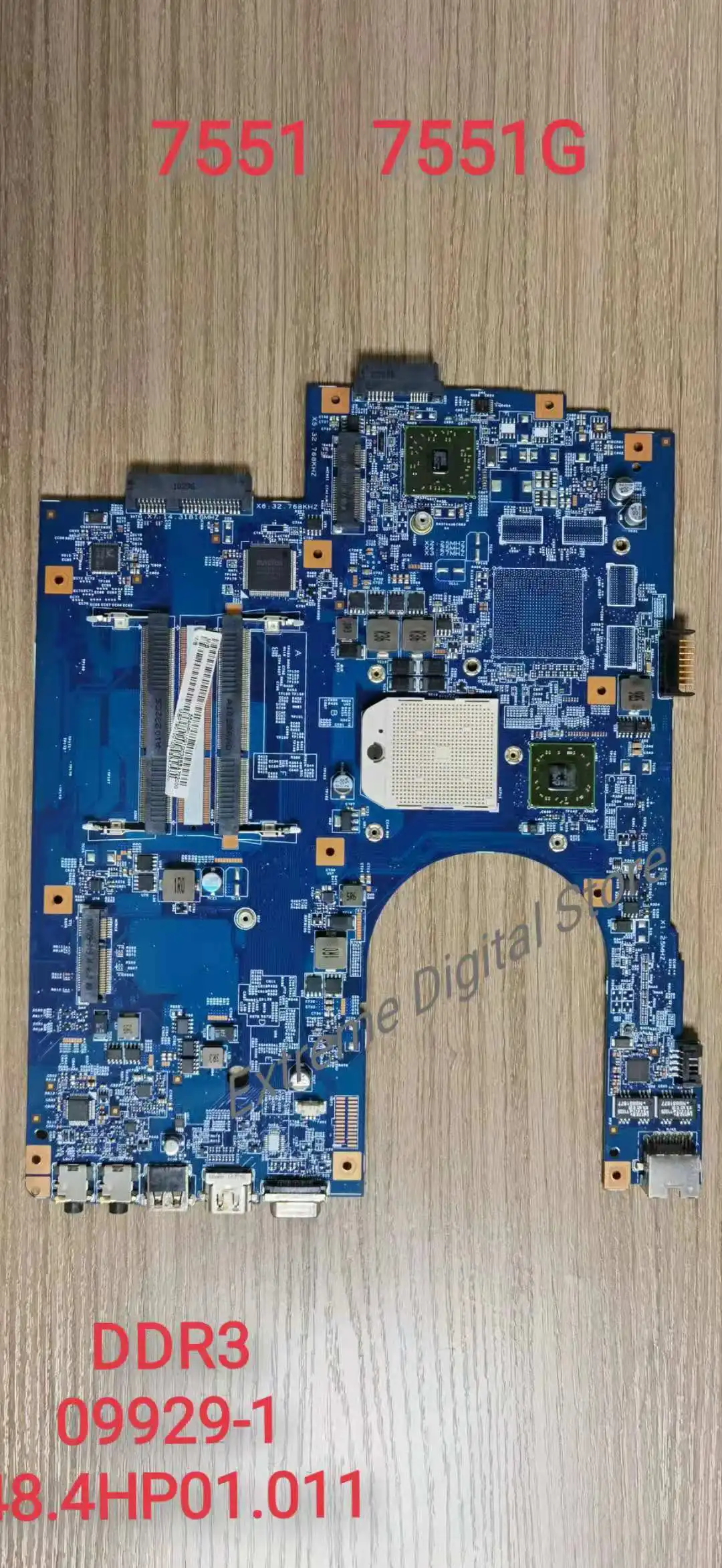 Встроенная Материнская плата 09929-1 48 4hp01. 011 подходит для ноутбука ACER 7551 7551G модель
