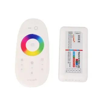 

Mi.Light Minibox 2.4G Touch Screen RGBW Controller Wireless Remote for 5050 3528 RGBWW RGBCW LED Strip Light DC12-24V 18A jk1688