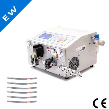

EW-06D automatic Electric Wire Cut Strip Crimp Jacket Cable Striping Cutting Machine