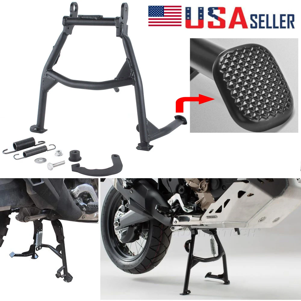 Motorcycle Black Steel Center Foot Stand Mounting Centerstand for Honda CRF 1000 L CRF1000 L Africa Twin DCT 2019 2018 2017 2016