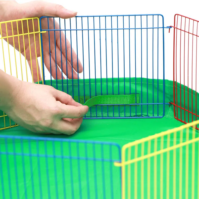 

Foldable Exercise Pen Pet Playpen Small Animals Exercise Fence Barrier Playpens LBShipping