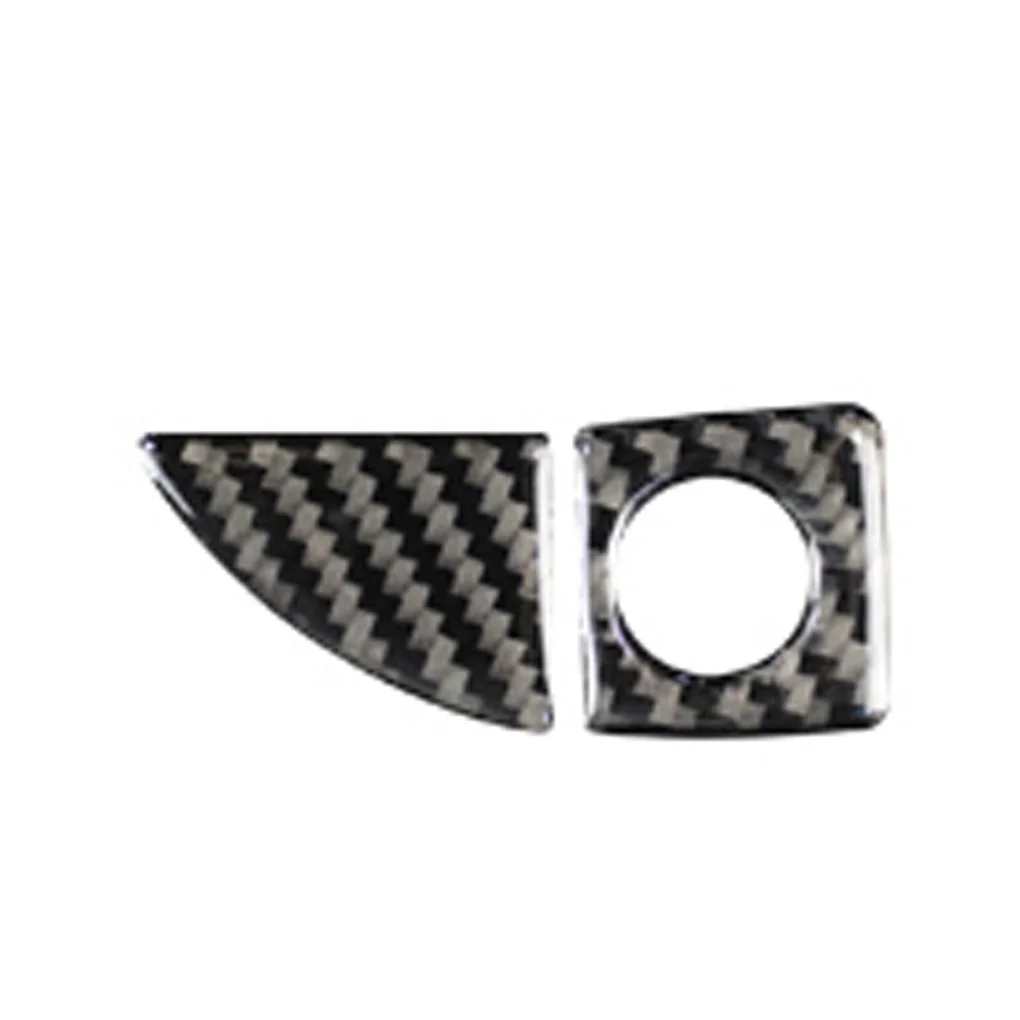 Замена для Lexus IS250 300 350C 2006-2012 панель из углеродного волокна наклейка для автомобиля Стайлинг панель переключения передач - Название цвета: Красный