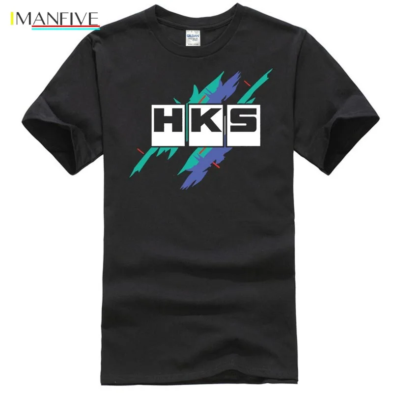 Hks винтажная популярная футболка без ярлыка