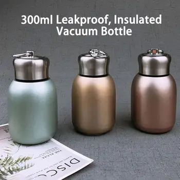 

300ml Mini Vacuum Flask Stainless Steel Cup Thermal Bottle Travel School Outdoor Thermo Cups Coffee Wine Thermos Water Bottle