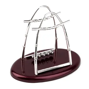 

Hot! Hotton's Cradle Steel Balance Ball Physics Science Pendulum Desktop Gift New Sale
