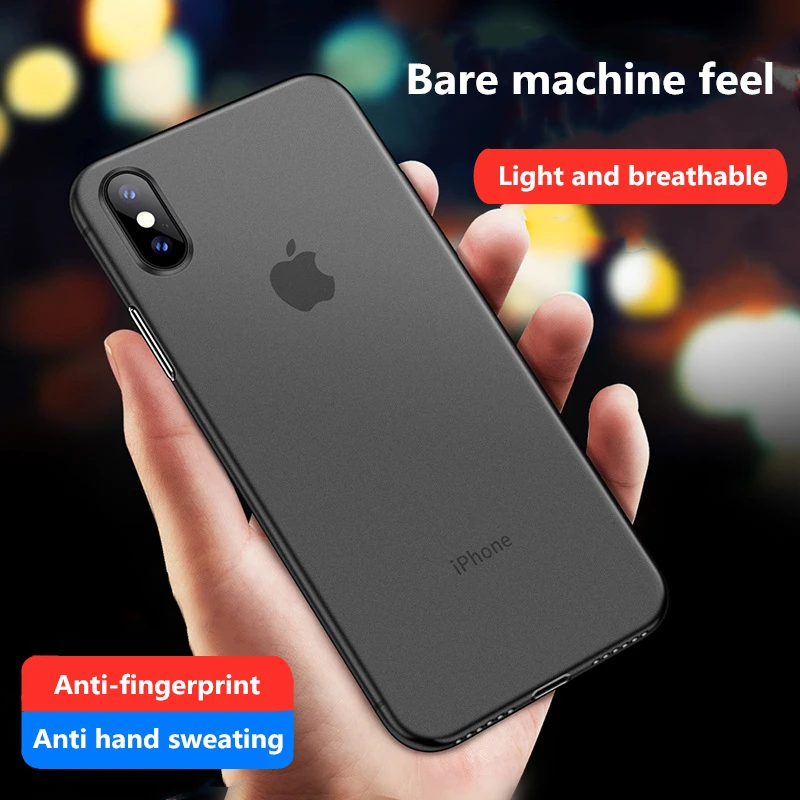 Ultra-thin Matte Phone Case For iPhone 11 Pro Max 7 8 6 6S Plus Anti-fall XR XS Back Cover |