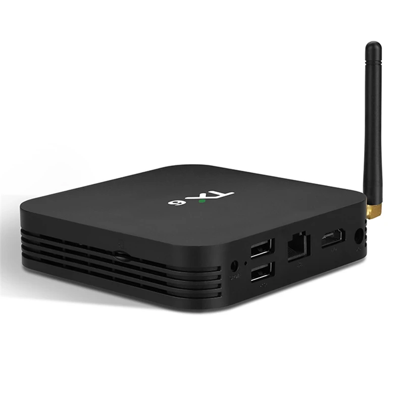 ILEPO Android 9,0 Smart tv BOX TX6 Allwinner H6 четырехъядерный ОЗУ 4 Гб ПЗУ 32 Гб 2,4& 5G двойной WiFi LAN BT5.0 USB3.0 HDR 4K медиа-бокс