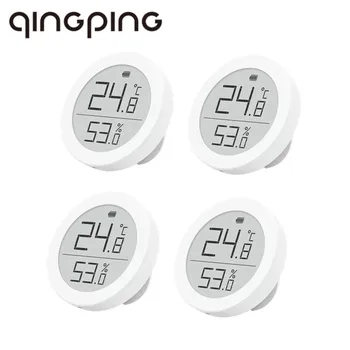 

qingping Temperature Humidity Sensor Data Storage Electronic Link INK Screen Digital Thermometer Sensor Wholesale