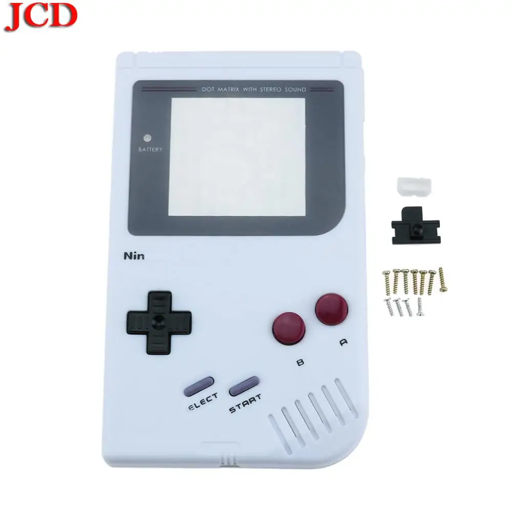 JCD DIY полный корпус Оболочка Чехол Для GB запасная часть для nintendo для Gameboy классический для GB DMG GBO пластиковый корпус крышка