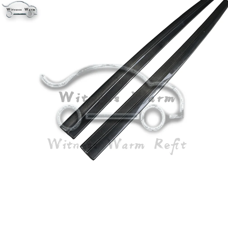 Автомобильные боковые юбки из углеродного волокна/ФАП губы разветвители фартук