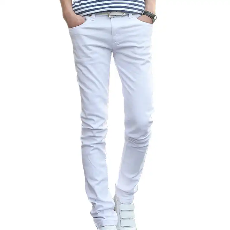 youth white jeans