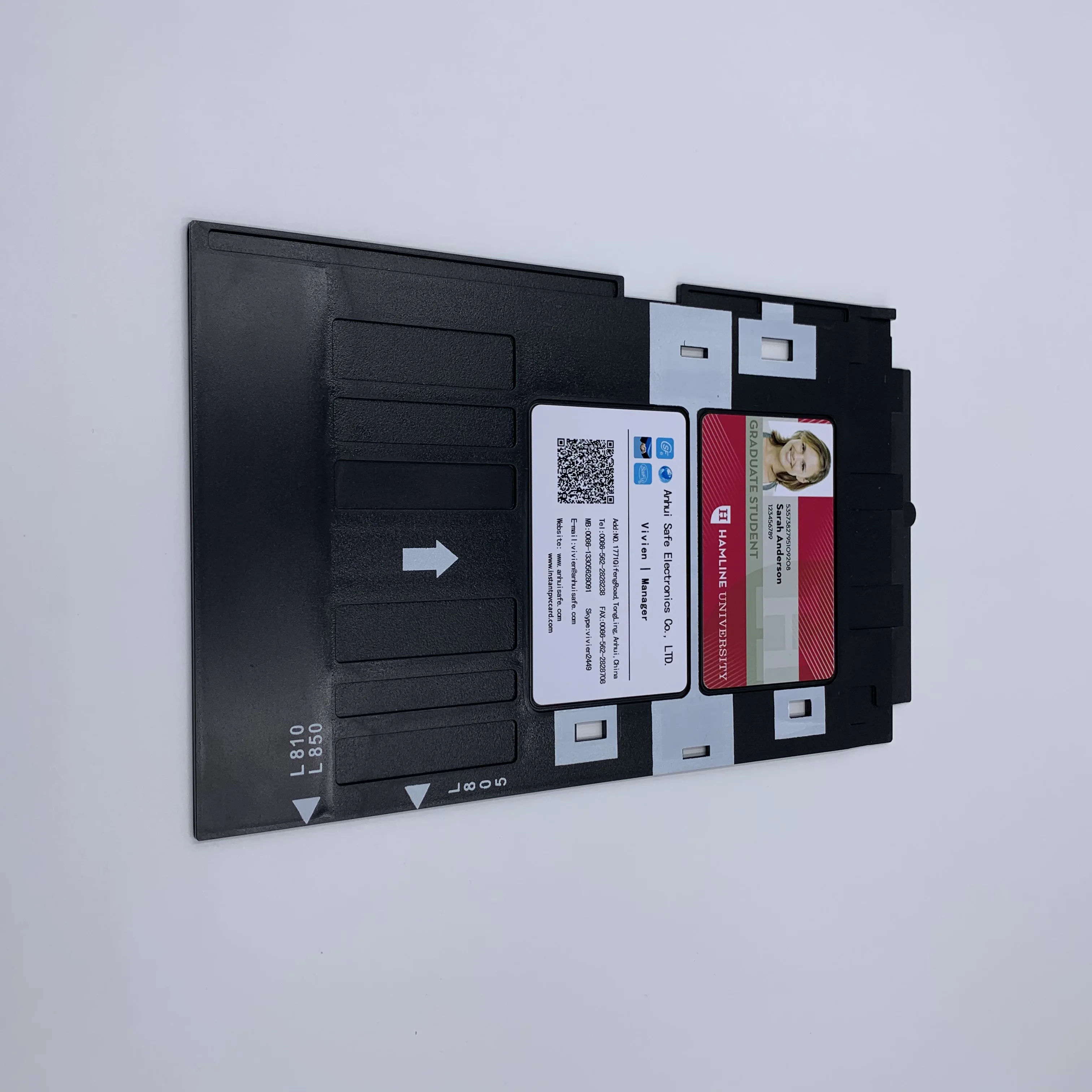 10 шт. лоток для карт принтеров Epson L805 P50 T50 R280 печати белая пустая деловая карточка