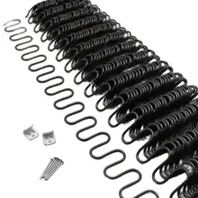 Kit de reparación del respaldo del asiento del sofá, repuesto con Clips de resorte, clavos de alambre de 40mm, 35/40/45/50/55cm, 5 uds.