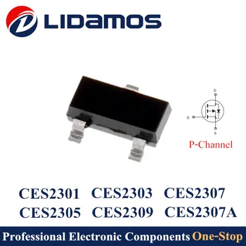 

3000PCS P-Channel 20V 30V CES2303 CES2305 CES2307 CES2307A CES2301 CES2309 SOT23 Made in China High quality Msofets