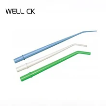 25 шт. Стоматологическая всасывающая трубка 1/" 1/8" 1/1" одонтология пластиковые изогнутые наконечники хирургический аспиратор стоматологический Слюнявчик