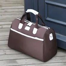 Мужская портативная деловая дорожная сумка, водонепроницаемая Складная женская сумка на плечо, Большая вместительная сумка для одежды, короткая сумка для багажа