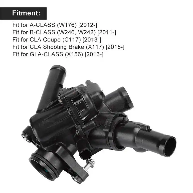 Termostato De 97°C Con Carcasa Para Mercedes Clase A, B, CLA, GLA (W176, W246) - Ref. A2702000415