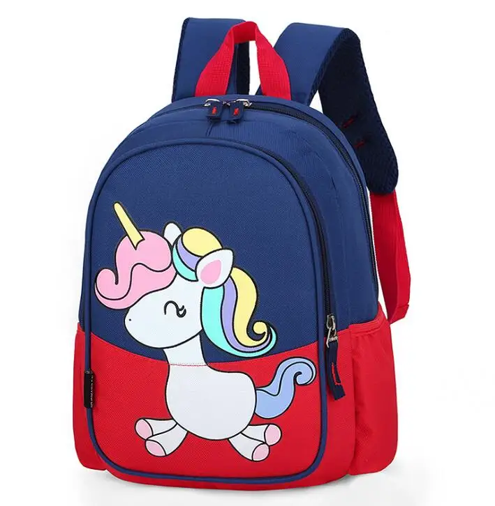 same as picture Школьные сумки с единорогом mochila infantil модные детские сумки нейлоновые Детские рюкзаки для детского сада школьные рюкзаки Bolsa Escolar - Цвет: same as picture
