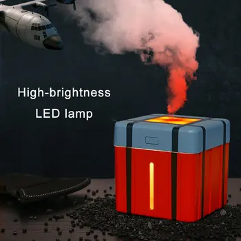

PUBG Airdrop Box Air Humidifier Aroma Diffuser Mini USB Ultrasonic Mist Maker Home Office Desktop Airdrop Bag Humidifier