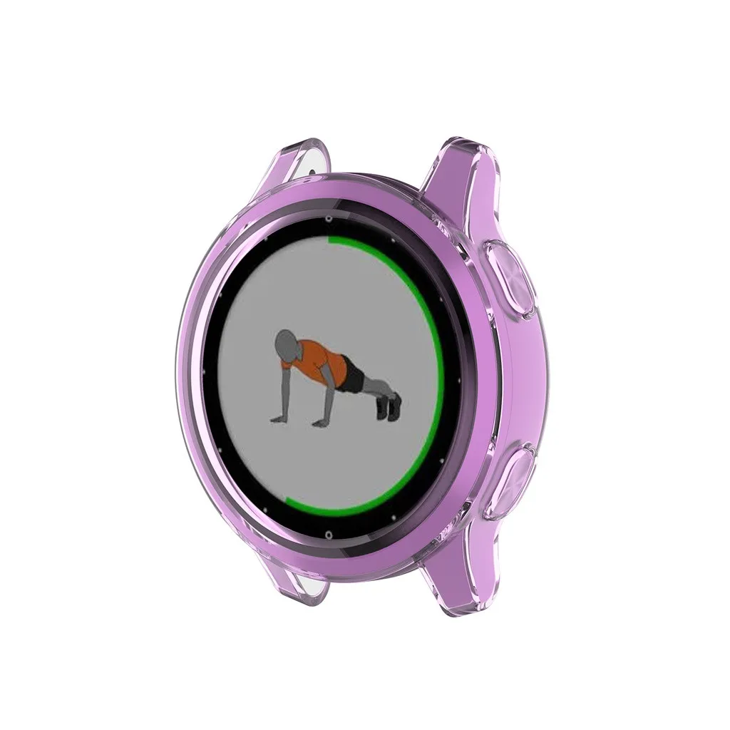 Case For Garmin vivoactive 4S Watch 42mm TPU Protector Case Replacement Film Protective Cover Shell Sport Smart Wacth Frame 19Nv