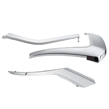 

3 Pcs Car Right Front Bumper Splitter Lip Body Kit Spoiler Diffuser Lip Chin Bumper for Mitsubishi Outlander -2019