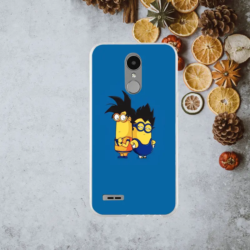 Мягкий чехол для телефона из ТПУ серии Супергерои с миньонами LG K4 K7 K8 K10 2017 G2 G3 Mini G4