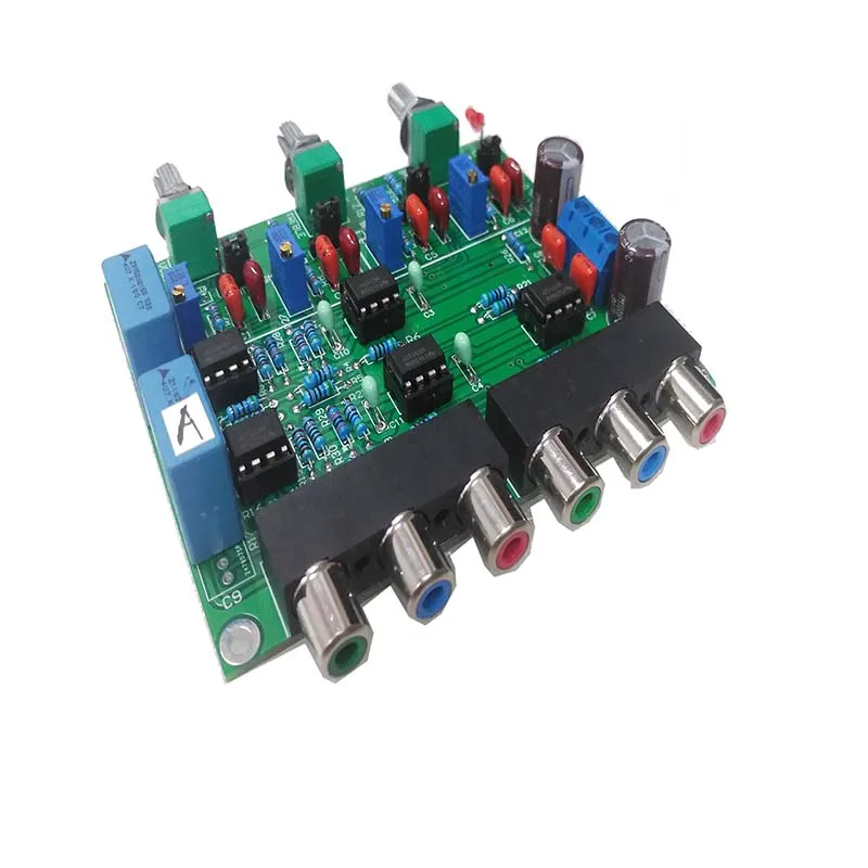 

Preamp Linkwitz-Riley filter two-ways crossover board 72hz-7230hz Crossover-point adjustable Dual 15V AC power supply