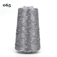 пряжа 50g /350M Mercerized yarn 3mm special Sequin yarn DIY hand woven Rag doll knitting wool blanket 2