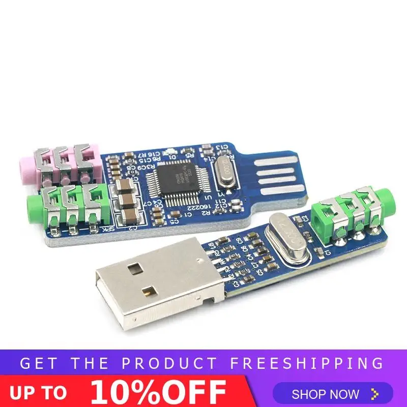5 в Мини PCM2704 USB DAC HIFI USB звуковая карта USB power DAC декодер плата модуль для Arduino Raspberry Pi 16 бит