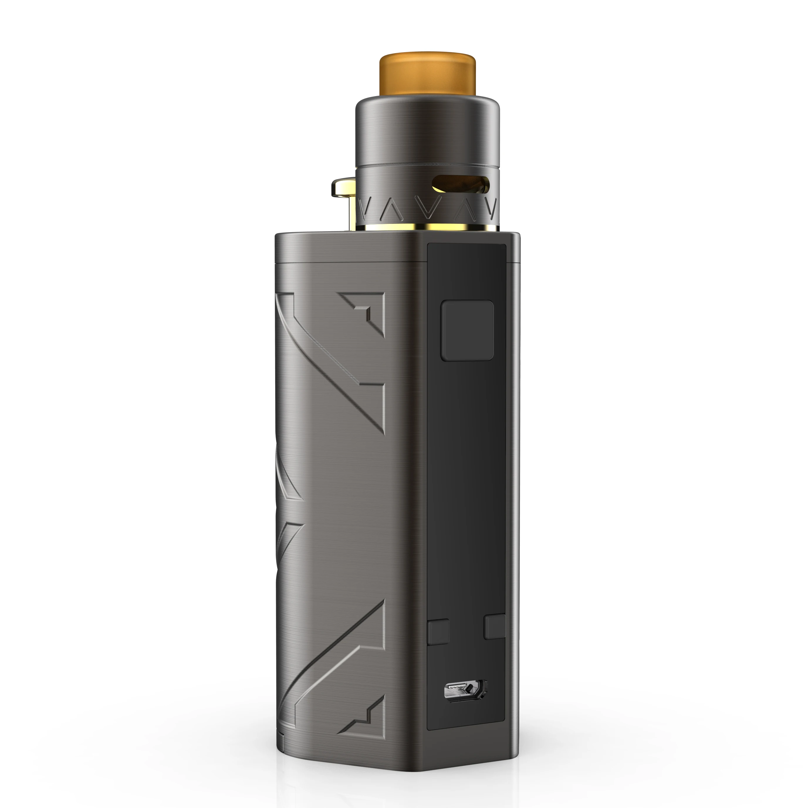 Smoant Battlestar Squonker 200 Вт с 7 мл Squonker 24 мм RDA и сменный набор электронных сигарет для бутылки жидкости - Цвет: Gun Metal