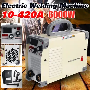 

220V AC 10A-420A Handheld Mini DC Inverter ARC Welder IGBT MMA Welding Machine for Welder Inverter Machine Tool Welding Working