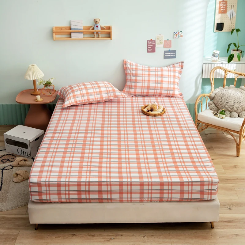 Mattress Cover For Bed Quilted Fitted Sheet For 4 Sizes Cute Hot Style