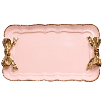 

Wood Macarons Tray Handmade Rectangle Cake Tools For Party Decoration Perfume/ Makeup/Jewelry Storage Plate Sweet Table